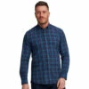 Raging Bull Long Sleeve Twill Multi Check Shirt For Male