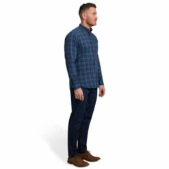 Raging Bull Long Sleeve Twill Multi Check Shirt For Male -Miss KG Discount Store unnamed file 1061