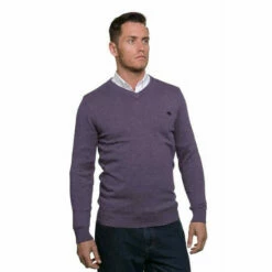 Raging Bull Signature V Neck Jumper For Male -Miss KG Discount Store unnamed file 1233