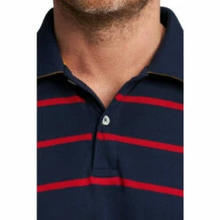 Raging Bull Yarn Dyed Stripe Polo For Male -Miss KG Discount Store unnamed file 1266