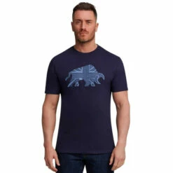 Raging Bull Denim Bull T-shirt For Male