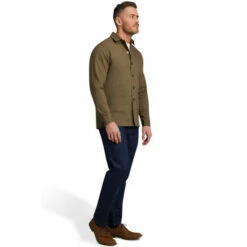 Raging Bull Long Sleeve Chore Shirt Jacket For Male -Miss KG Discount Store unnamed file 1303