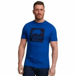 Raging Bull Negative Print T-shirt For Male