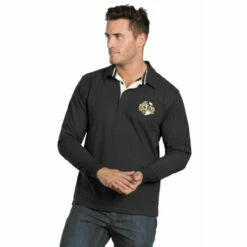 Raging Bull Long Sleeve Signature Rugby For Male -Miss KG Discount Store unnamed file 181