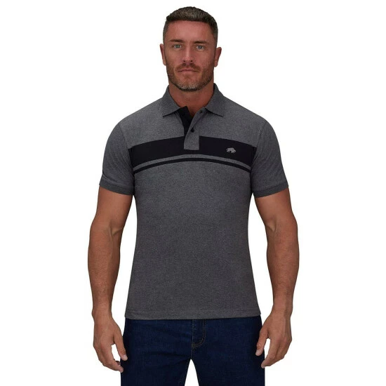 Raging Bull Chest Stripe Jersey Polo For Male 7 Raging Bull Chest Stripe Jersey Polo For Male - Image 7