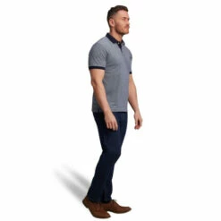 Raging Bull 2 Tone Pique Polo For Male -Miss KG Discount Store unnamed file 30