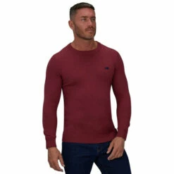Raging Bull Cotton Cashmere Crew Neck For Male