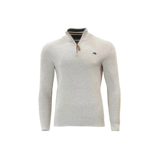 Raging Bull Rib Textured Quarter Zip For Male 2 Raging Bull Rib Textured Quarter Zip For Male - Image 2