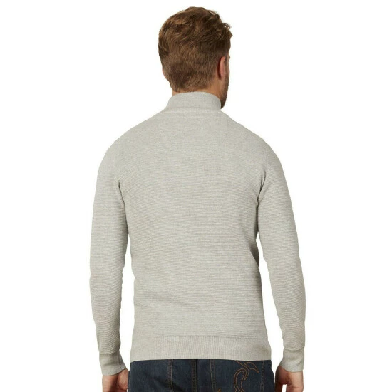 Raging Bull Rib Textured Quarter Zip For Male 3 Raging Bull Rib Textured Quarter Zip For Male - Image 3