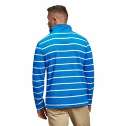 Raging Bull Stripe Pique Quarter Zip Sweat For Male -Miss KG Discount Store unnamed file 871