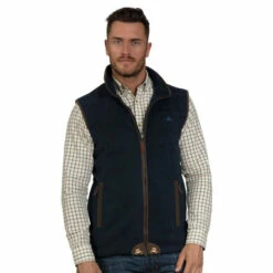 Raging Bull Fleece Gilet For Male