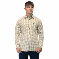 Raging Bull Long Sleeve Window Pane Check Shirt For Male 11 Raging Bull Long Sleeve Window Pane Check Shirt For Male -Miss KG Discount Store unnamed file 935